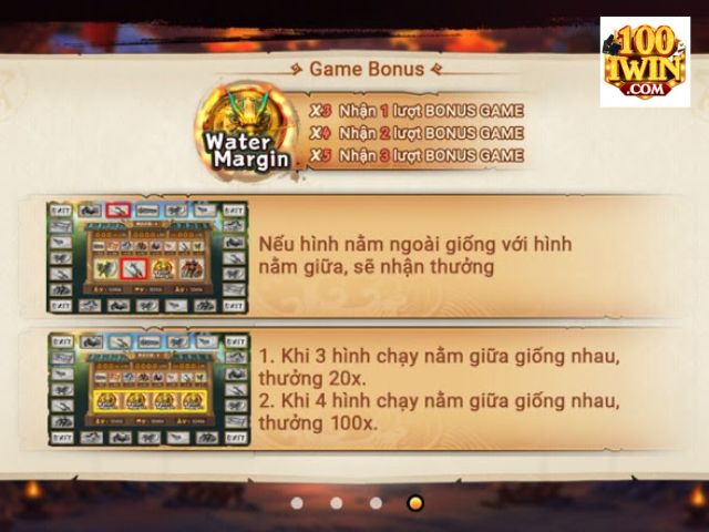 Game bonus