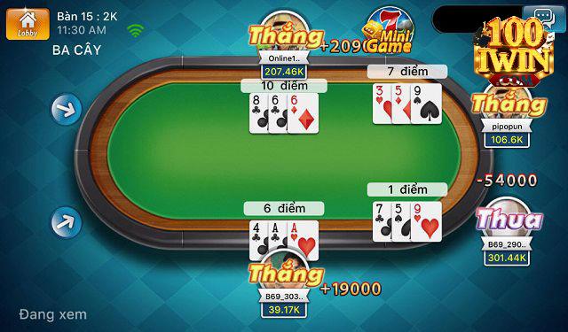 Hướng dẫn chơi Ba cây Iwin