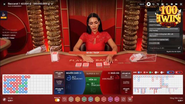 Hướng dẫn chơi Baccarat Iwin
