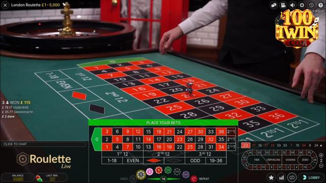 Vào tiền game Roulette trên Iwin như thế nào?