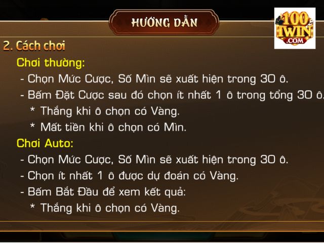 Luật chơi game đào vàng iWin chi tiết nhất