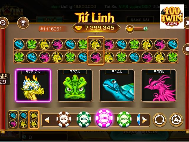 Mách bạn kinh nghiệm chơi Tứ Linh iWin bất bại