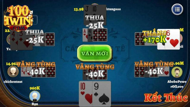 Thuật ngữ trong game bài Catte